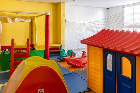 Apartamento para alugar com 54m², 1 quarto e 1 vaga Apartamento para alugar com 54m², 1 quarto e 1 vagaÁrea comum - Brinquedoteca