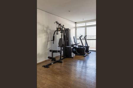 Apartamento para alugar com 54m², 1 quarto e 1 vaga Apartamento para alugar com 54m², 1 quarto e 1 vagaÁrea comum - Academia
