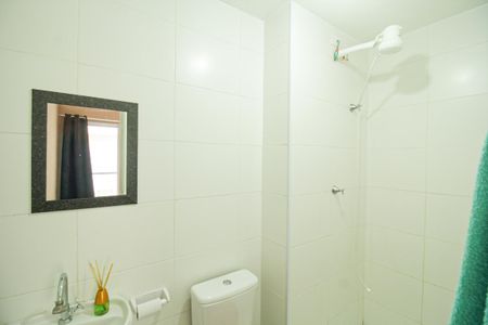 Apartamento para alugar com 31m², 1 quarto e sem vaga Apartamento para alugar com 31m², 1 quarto e sem vagaBanheiro da Suíte
