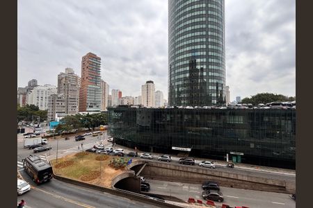 Vista da Varanda de apartamento para alugar com 1 quarto, 45m² em Jardim Paulistano, São Paulo