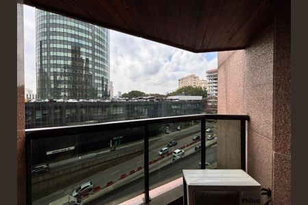 Varanda de apartamento para alugar com 1 quarto, 45m² em Jardim Paulistano, São Paulo