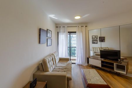 Sala de apartamento para alugar com 1 quarto, 42m² em Jardim Paulistano, São Paulo