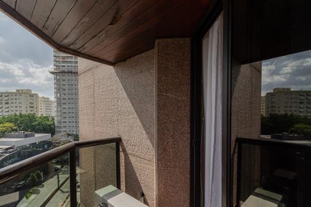 Sacada de apartamento para alugar com 1 quarto, 42m² em Jardim Paulistano, São Paulo
