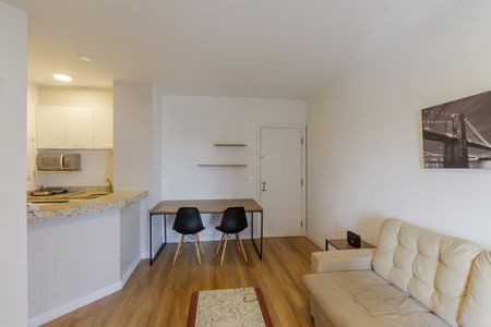 Sala de apartamento para alugar com 1 quarto, 42m² em Jardim Paulistano, São Paulo