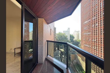 Varanda de apartamento para alugar com 1 quarto, 48m² em Jardim Paulistano, São Paulo