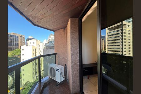 Varanda de apartamento para alugar com 1 quarto, 48m² em Jardim Paulistano, São Paulo