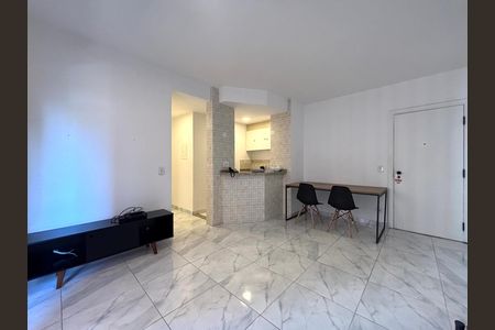 Sala de apartamento para alugar com 1 quarto, 48m² em Jardim Paulistano, São Paulo
