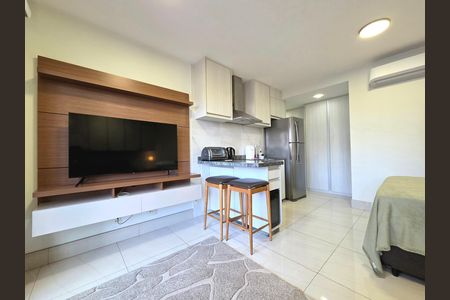 Studio de kitnet/studio para alugar com 1 quarto, 33m² em Indianópolis, São Paulo