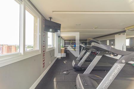 Área comum de kitnet/studio para alugar com 1 quarto, 38m² em Marechal Rondon, Canoas