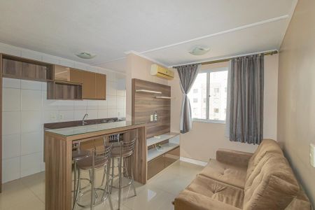 Sala/Cozinha de apartamento para alugar com 2 quartos, 43m² em Mato Grande, Canoas