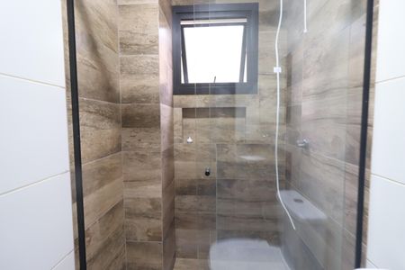 Banheiro de apartamento para alugar com 1 quarto, 28m² em Vila Nova, Novo Hamburgo