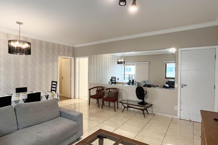 Sala de apartamento para alugar com 3 quartos, 135m² em Aparecida, Santos