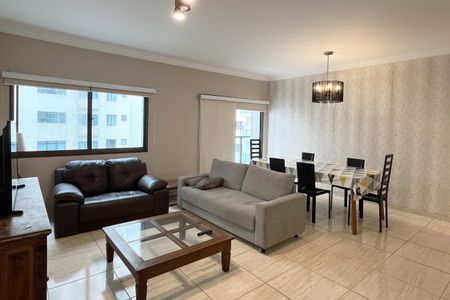 Sala de apartamento para alugar com 3 quartos, 135m² em Aparecida, Santos