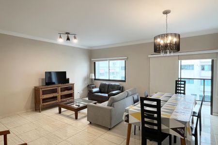 Sala de apartamento para alugar com 3 quartos, 135m² em Aparecida, Santos