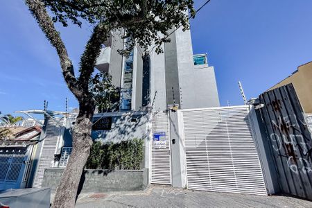 Fachada com Plaquinha de apartamento para alugar com 1 quarto, 35m² em Vila Centenário, São Paulo