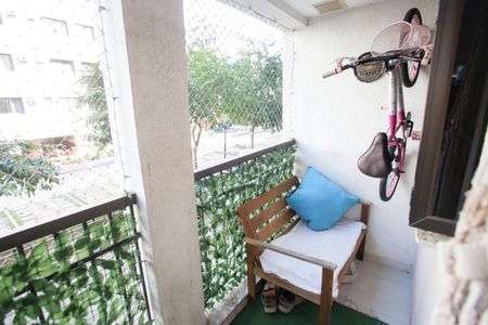 Varanda da Sala de apartamento à venda com 3 quartos, 89m² em Taquara, Rio de Janeiro