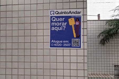 Apartamento para alugar com 94m², 2 quartos e 2 vagasFachada | Adesivo Quintoandar instalado