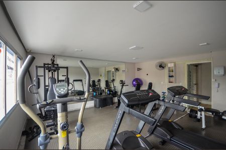 Apartamento para alugar com 58m², 2 quartos e 1 vaga Apartamento para alugar com 58m², 2 quartos e 1 vagaÁrea comum - Academia