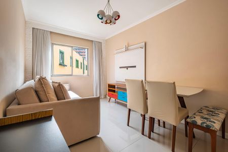 Sala de apartamento para alugar com 1 quarto, 56m² em Pinheiros, São Paulo