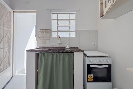 Cozinha de kitnet/studio para alugar com 1 quarto, 25m² em Vila Mariana, São Paulo