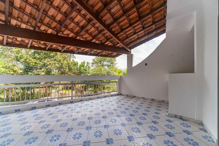 Varanda da Sala de casa à venda com 4 quartos, 260m² em Parque Gerassi, Santo André