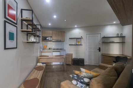 Apartamento para alugar com 35m², 1 quarto e 1 vaga Apartamento para alugar com 35m², 1 quarto e 1 vagaSala/cozinha