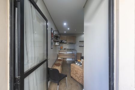 Apartamento para alugar com 35m², 1 quarto e 1 vaga Apartamento para alugar com 35m², 1 quarto e 1 vagaVaranda da Sala/cozinha