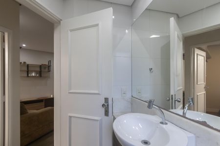 Apartamento para alugar com 35m², 1 quarto e 1 vaga Apartamento para alugar com 35m², 1 quarto e 1 vagaBanheiro social