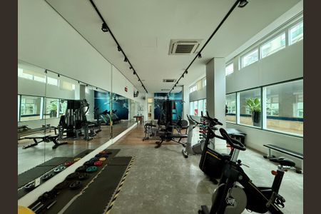 Apartamento para alugar com 38m², 1 quarto e 1 vaga Apartamento para alugar com 38m², 1 quarto e 1 vagaAcademia