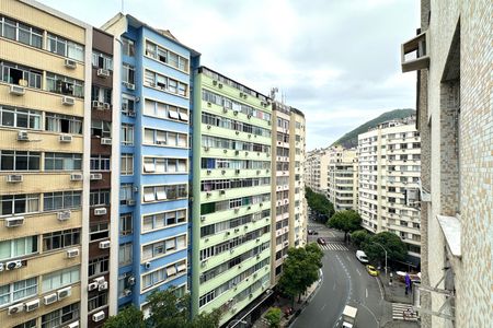 Vista da Sala de apartamento para alugar com 1 quarto, 50m² em Copacabana, Rio de Janeiro