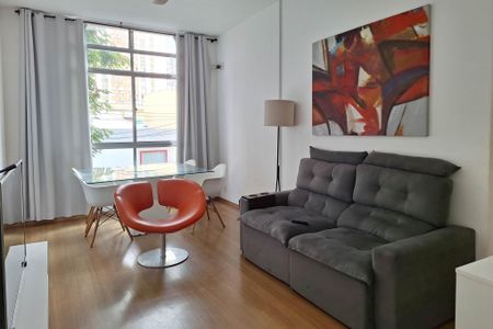 Sala de apartamento para alugar com 1 quarto, 51m² em Icaraí, Niterói