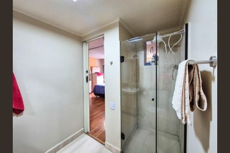 Banheiro social de apartamento para alugar com 1 quarto, 40m² em Campos Elíseos, São Paulo