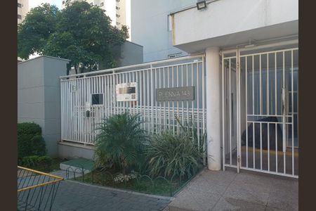 Apartamento para alugar com 62m², 1 quarto e 1 vagaFachada e portaria