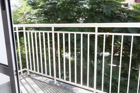 Varanda da Sala de apartamento para alugar com 1 quarto, 62m² em Vila Bela, São Paulo