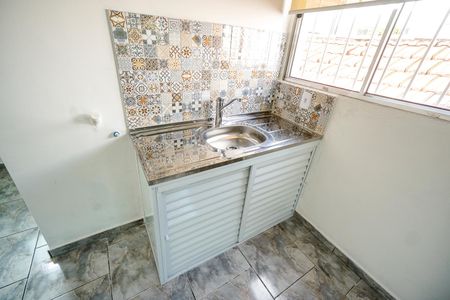 Cozinha de kitnet/studio para alugar com 1 quarto, 34m² em Cidade Mãe do Céu, São Paulo