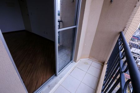 Varanda da Sala de apartamento para alugar com 2 quartos, 49m² em Vila Arcádia, São Paulo