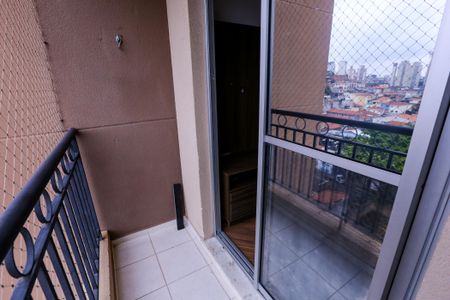 Varanda da Sala de apartamento para alugar com 2 quartos, 49m² em Vila Arcádia, São Paulo