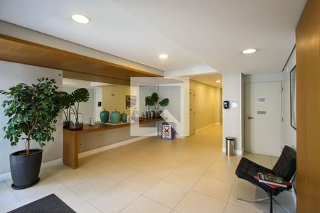 Studio à venda com 34m², 1 quarto e 1 vaga Studio à venda com 34m², 1 quarto e 1 vagaHall social