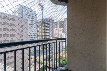 Varanda da Sala de apartamento para alugar com 2 quartos, 57m² em Consolação, São Paulo