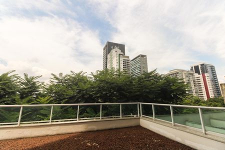 Varanda - Vista  de apartamento para alugar com 1 quarto, 45m² em Vila Gomes Cardim, São Paulo