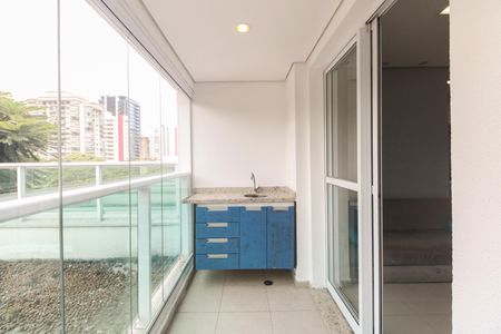 Varanda  de apartamento para alugar com 1 quarto, 45m² em Vila Gomes Cardim, São Paulo