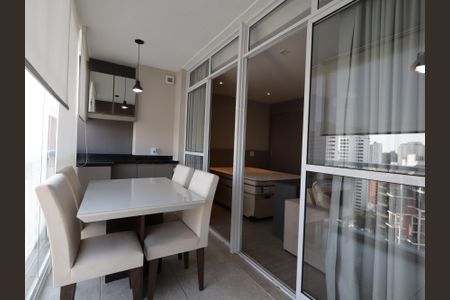 Studio para alugar com 37m², 1 quarto e 1 vagaVaranda