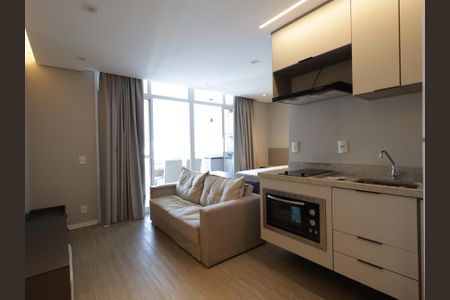 Studio para alugar com 37m², 1 quarto e 1 vagaSala