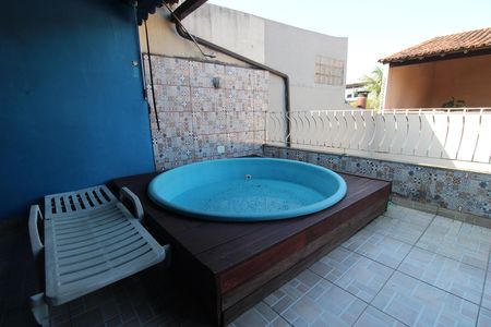 Terraço - Piscina de casa de condomínio à venda com 2 quartos, 110m² em Tanque, Rio de Janeiro