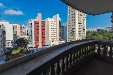 Varanda da Sala de apartamento à venda com 4 quartos, 200m² em Icaraí, Niterói