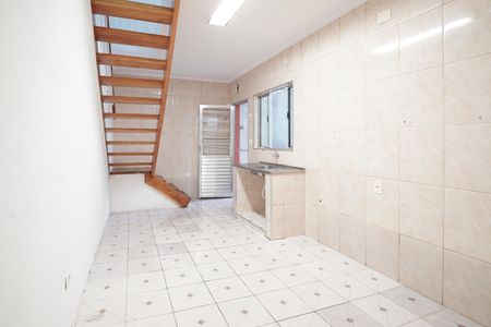 Sala/Cozinha de kitnet/studio para alugar com 1 quarto, 36m² em Vila das Mercês, São Paulo