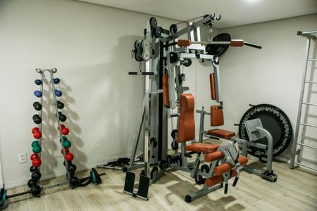 Apartamento para alugar com 45m², 1 quarto e 1 vaga Apartamento para alugar com 45m², 1 quarto e 1 vagaÁrea comum - Academia