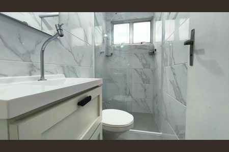 Studio para alugar com 34m², 1 quarto e 2 vagas Studio para alugar com 34m², 1 quarto e 2 vagasBanheiro