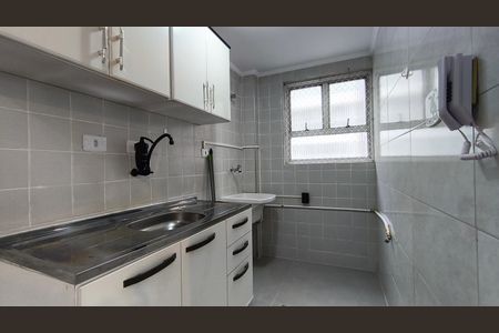 Studio para alugar com 34m², 1 quarto e 2 vagas Studio para alugar com 34m², 1 quarto e 2 vagasCozinha e Área de Serviço