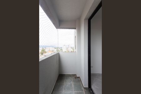 Varanda da Sala de apartamento para alugar com 2 quartos, 56m² em Itaquera, São Paulo